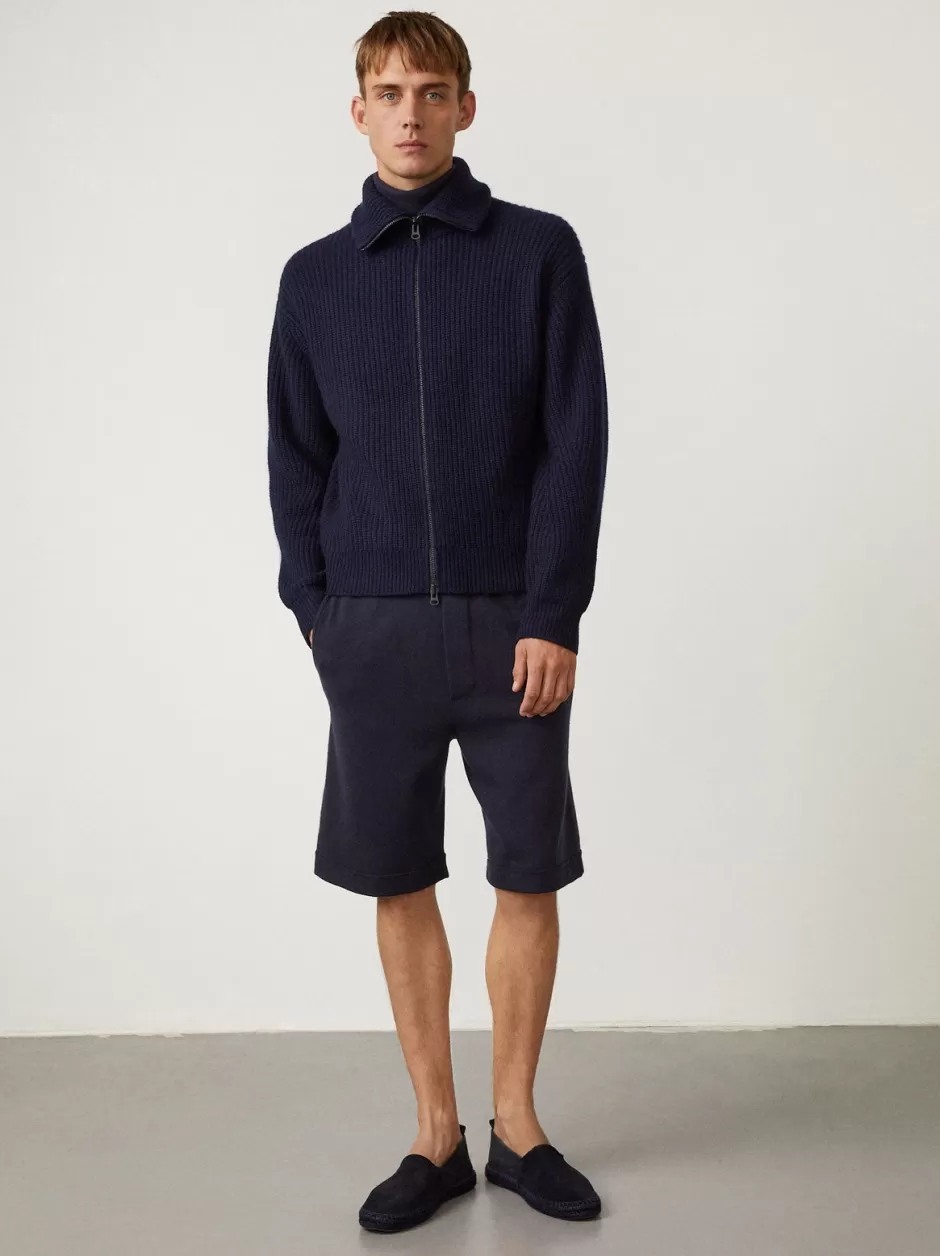 Men LISA YANG The Clement Zip Cashmere Cardigan