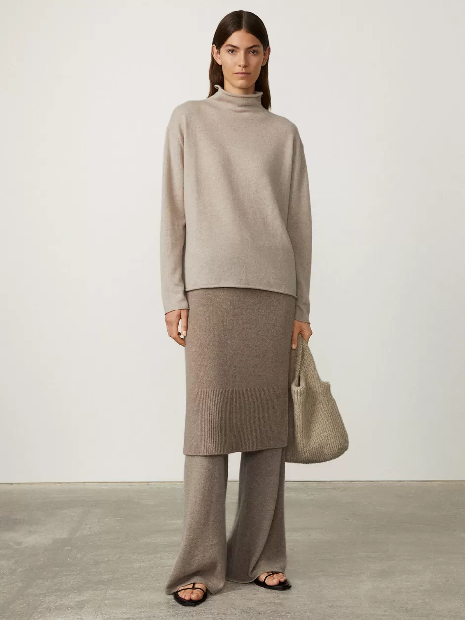 Women LISA YANG The Clio Sweater | Mock Neck Cashmere Sweater