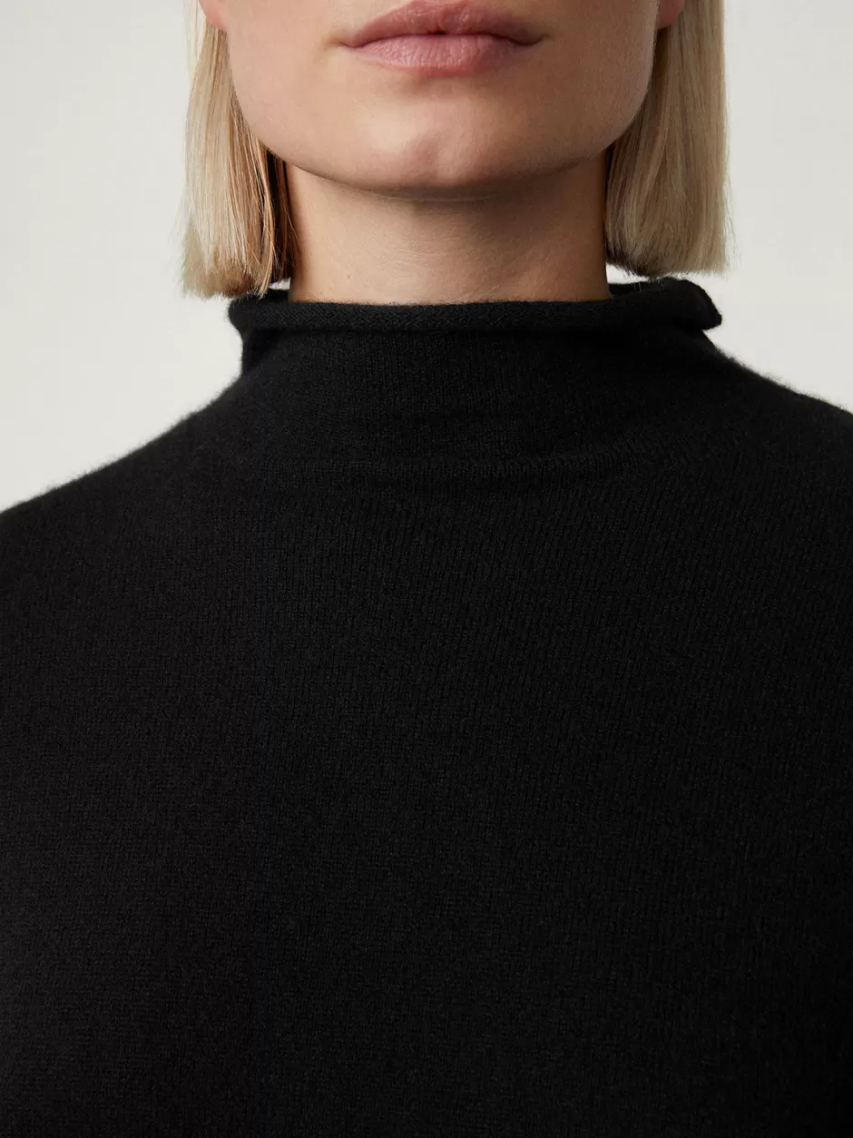 Women LISA YANG The Clio Sweater | Mock Neck Cashmere Sweater