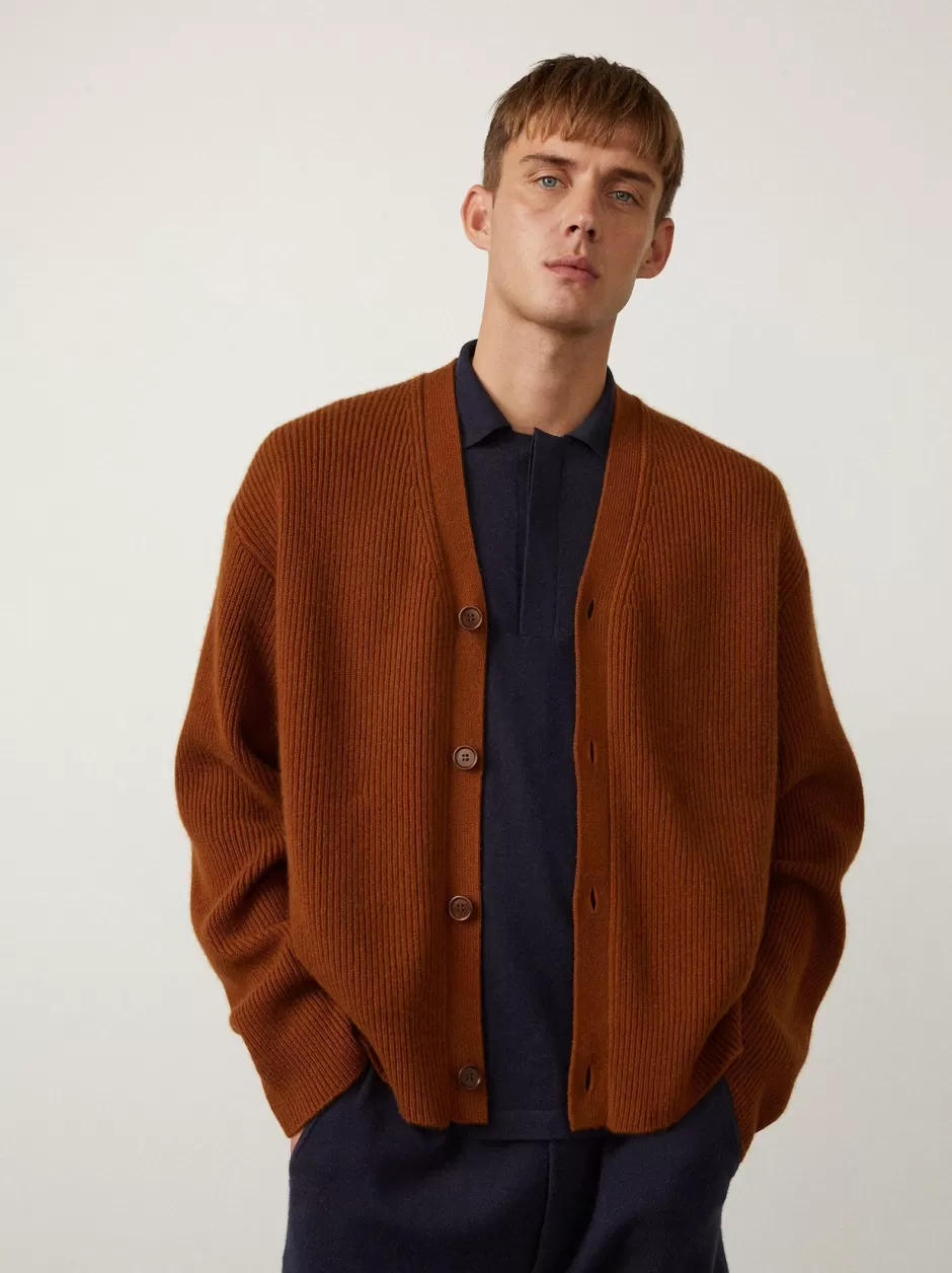 Men LISA YANG The Dion V-Neck Cashmere Cardigan