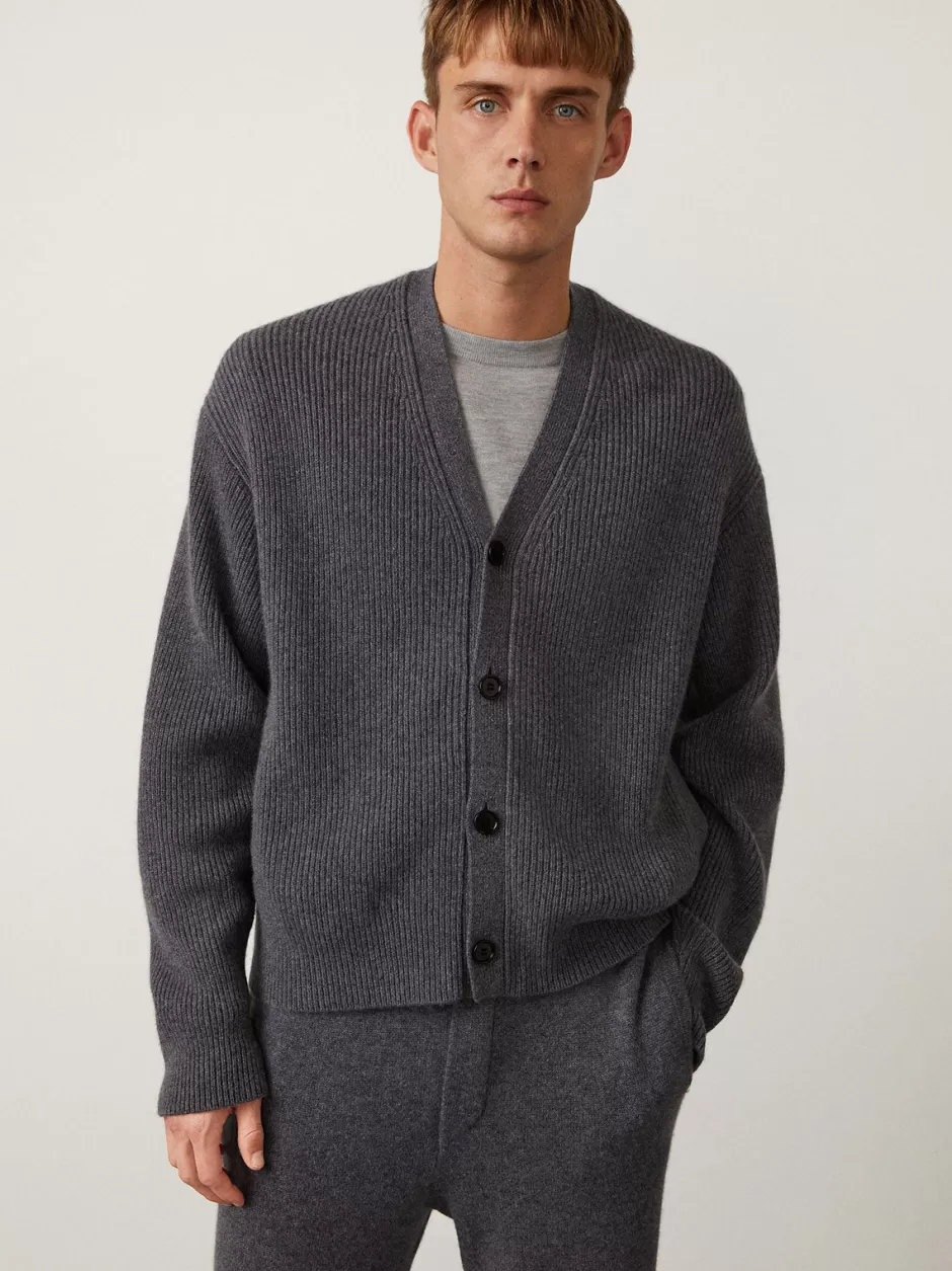 Men LISA YANG The Dion V-Neck Cashmere Cardigan