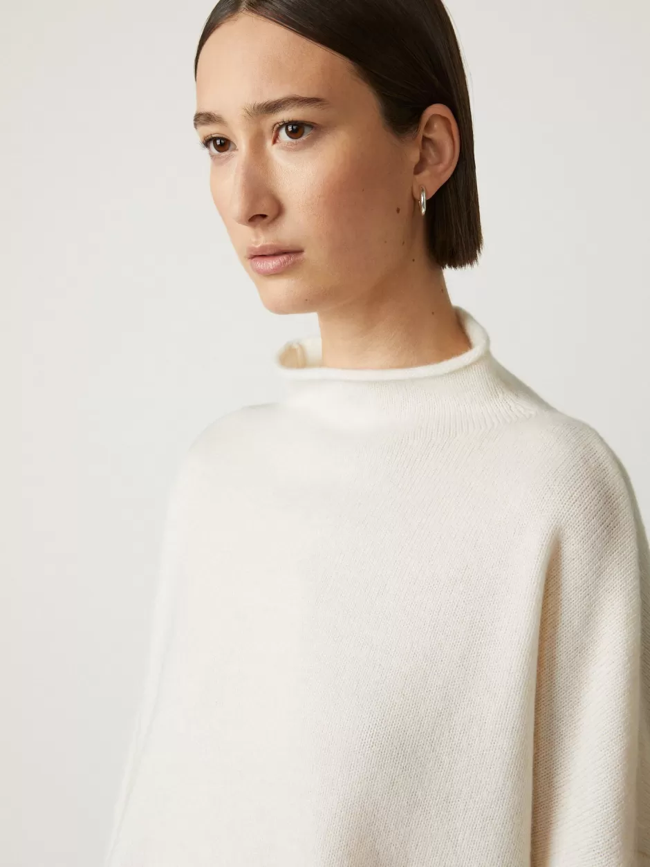 Women LISA YANG The Sandy Sweater | Mock Neck Cashmere Sweater